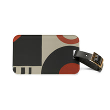 Claude Uptrecht - Mid-Century Modern Design Printed on a Custom Luggage Tag