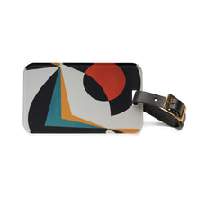 Sylvia Merano - Mid-Century Modern Design Printed on a Custom Luggage Tag