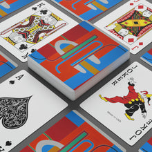 Gale Amaryllis - Mid-Century Modern Playing Poker Cards