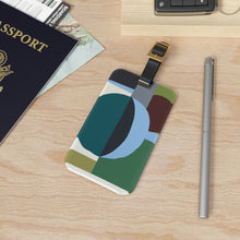 Reed Miller - Mid-Century Modern Design Printed on a Custom Luggage Tag