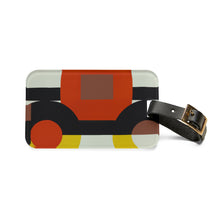 Olivia Raines - Mid-Century Modern Design Printed on a Custom Luggage Tag