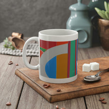 Gale Amaryllis - Mid-Century Modern 11 oz. Ceramic Coffee / Tea Mug