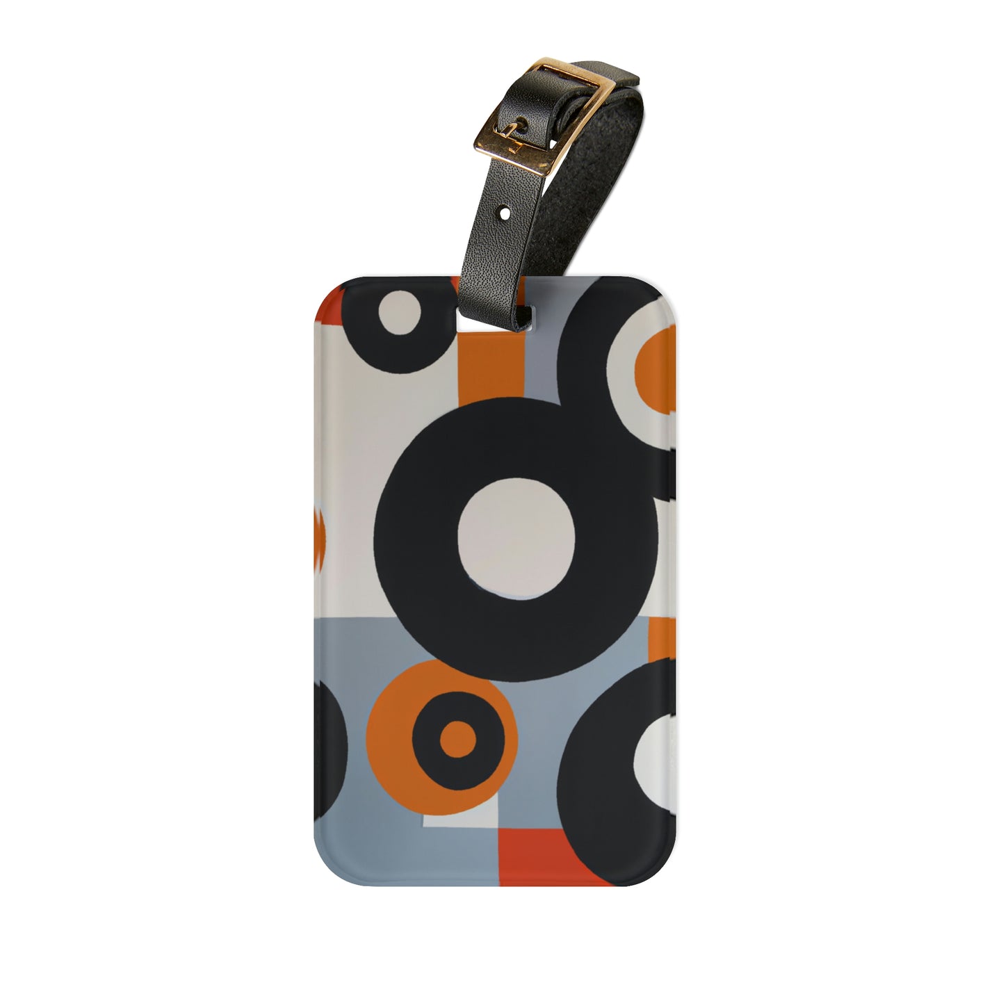 Evelyn Stellar - Mid-Century Modern Design Printed on a Custom Luggage Tag