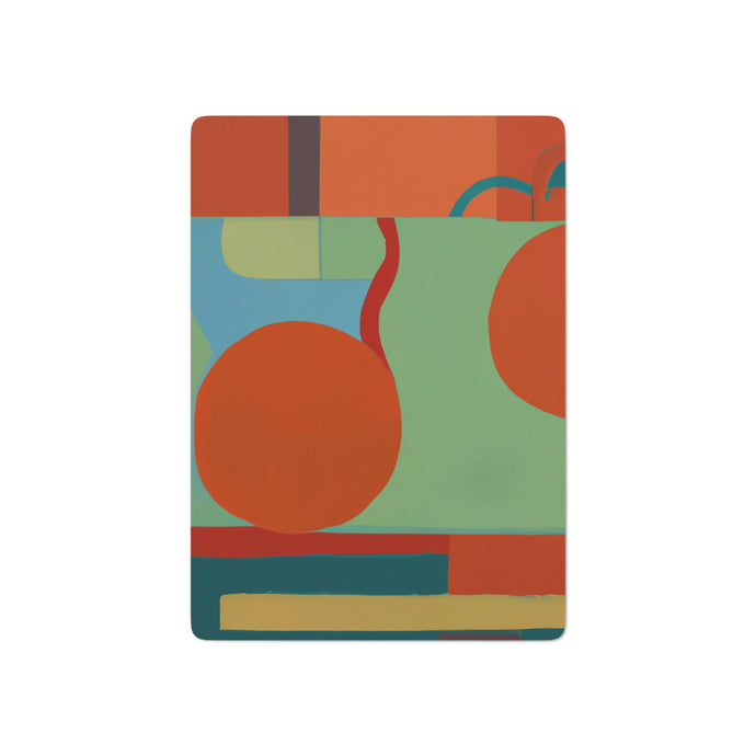 Claude Pujols - Mid-Century Modern Playing Poker Cards