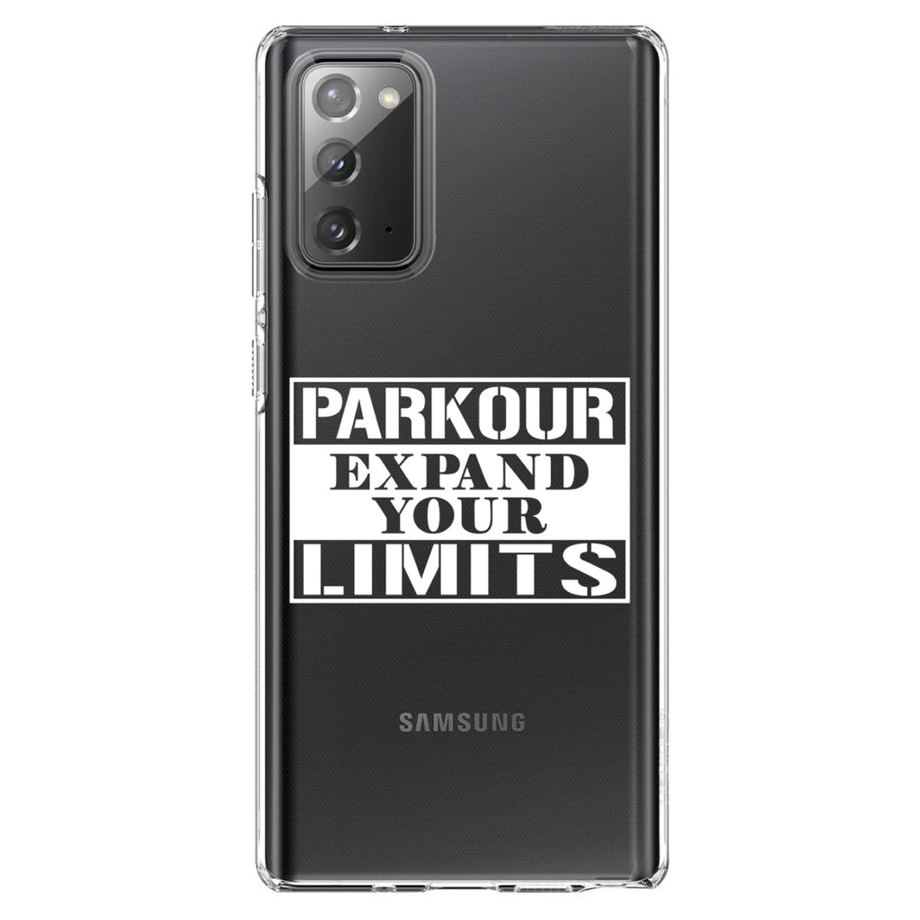 Parkour Expand Your Limits Clear Shockproof iPhone Case, view 8