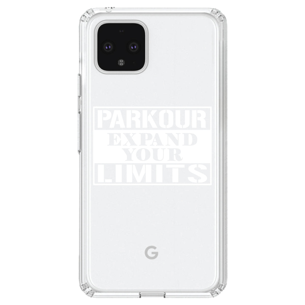 Parkour Expand Your Limits Clear Shockproof iPhone Case, view 24