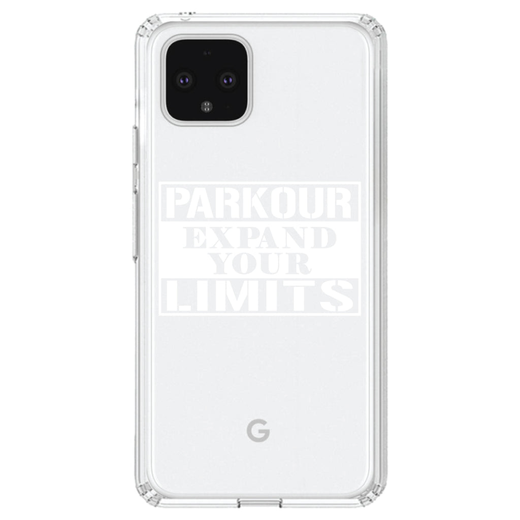 Parkour Expand Your Limits Clear Shockproof iPhone Case, view 23