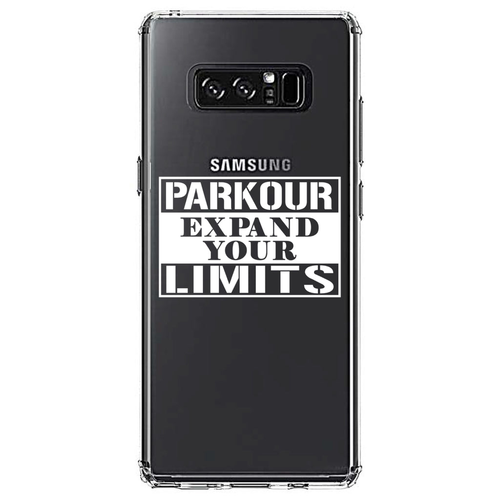 Parkour Expand Your Limits Clear Shockproof iPhone Case, view 12