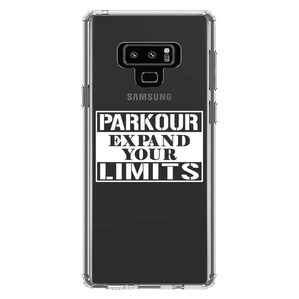 Parkour Expand Your Limits Clear Shockproof iPhone Case, view 11