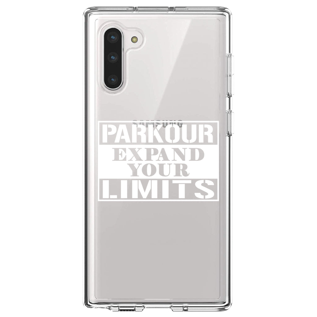 Parkour Expand Your Limits Clear Shockproof iPhone Case, view 9