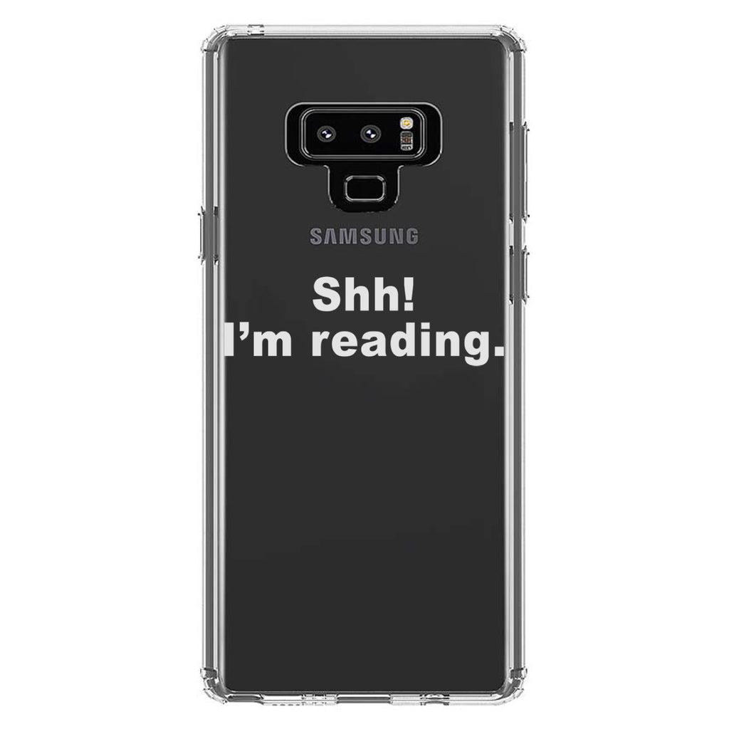 Shh! I'm Reading Clear Shockproof iPhone Case, view 11