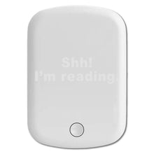 DistinctInk Magnetic Battery Pack, Wireless Portable Charger with USB-C Cable, Compatible with MagSafe iPhone 14 / 13 / 12 Series - Shh!  I'm Reading.