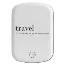 DistinctInk Magnetic Battery Pack, Wireless Portable Charger with USB-C Cable, Compatible with MagSafe iPhone 14 / 13 / 12 Series - Travel - Thing to buy that makes you richer
