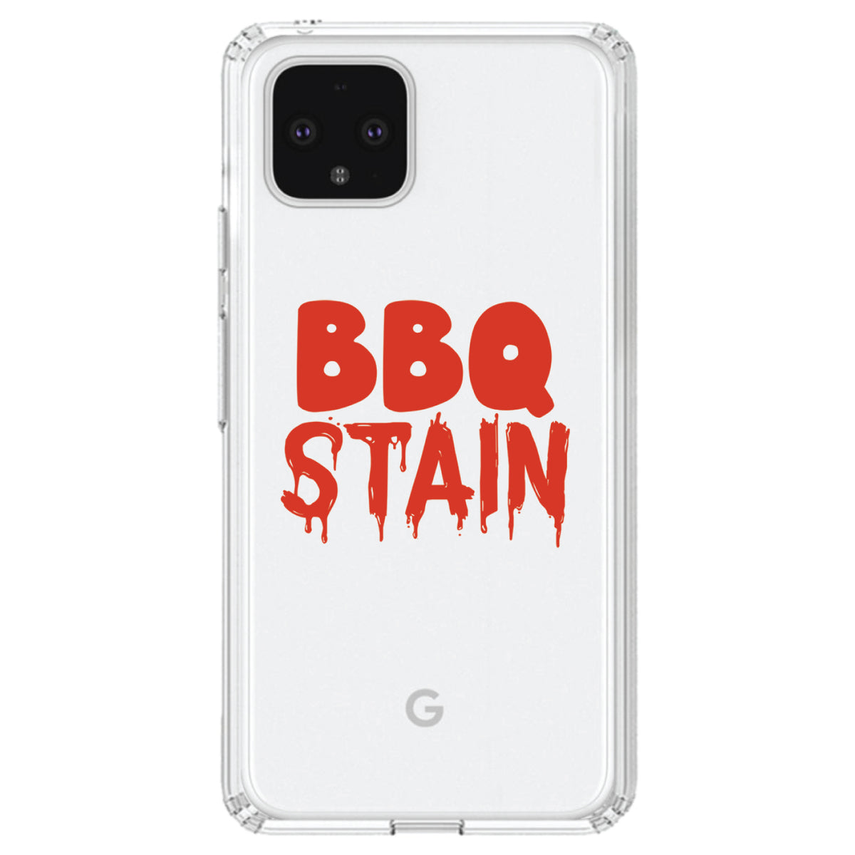 BBQ Stain Barbecue Clear Shockproof iPhone Case, view 24