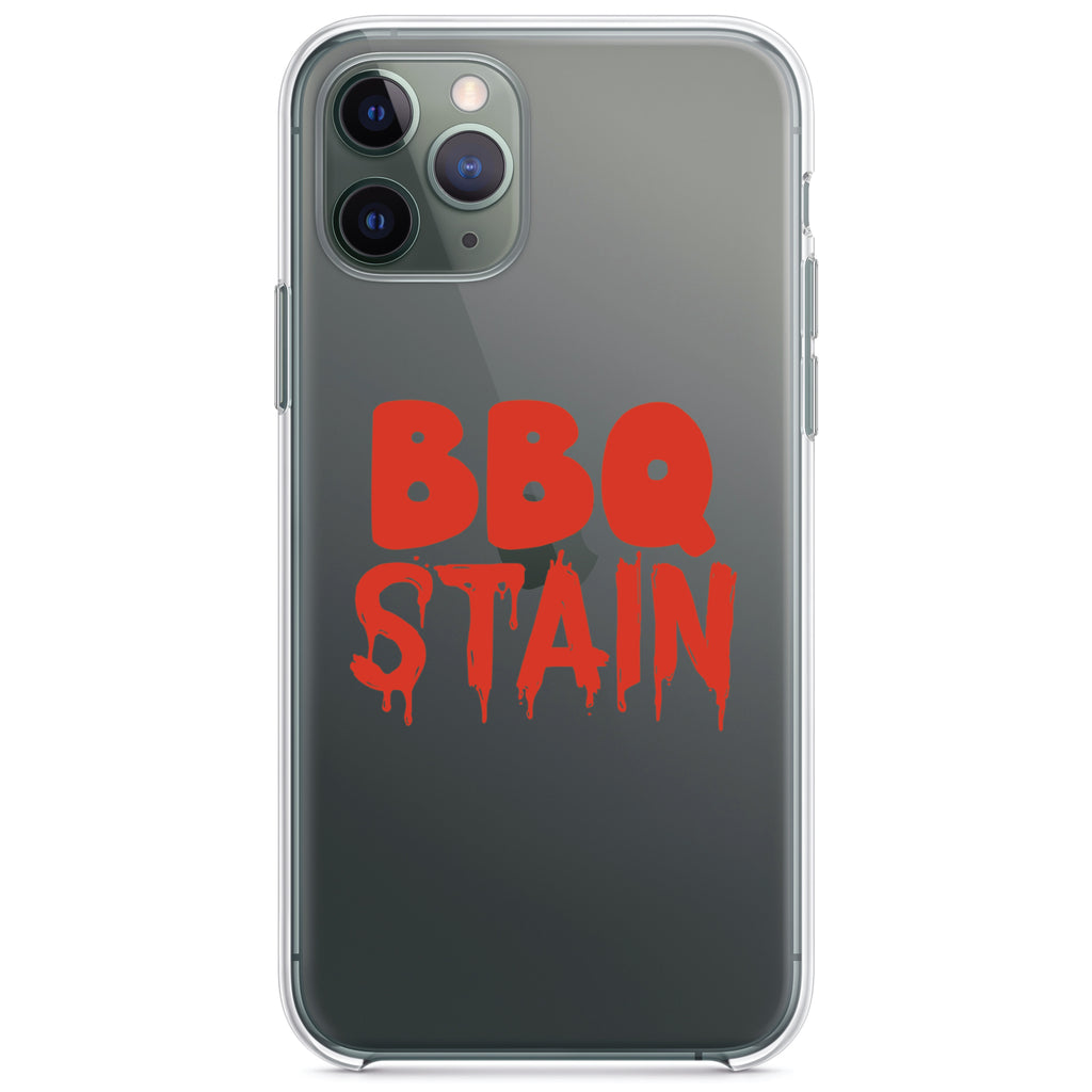 BBQ Stain Barbecue Clear Shockproof iPhone Case