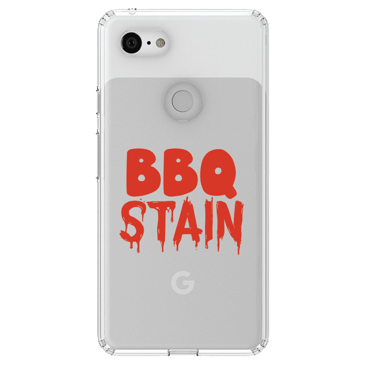BBQ Stain Barbecue Clear Shockproof iPhone Case, view 22