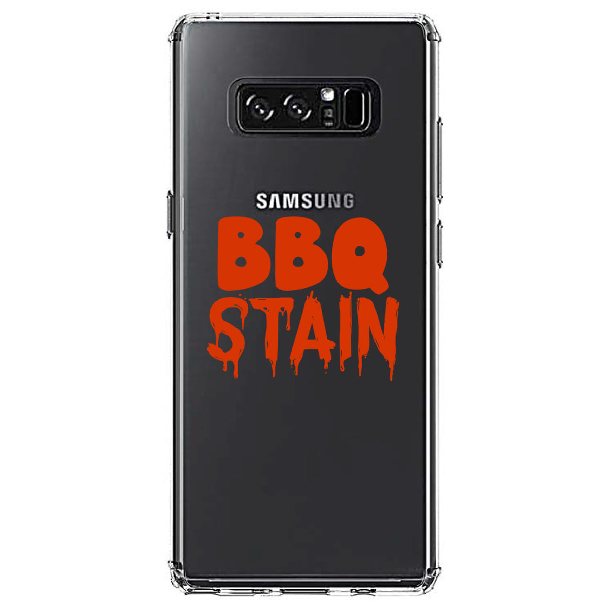 BBQ Stain Barbecue Clear Shockproof iPhone Case, view 12