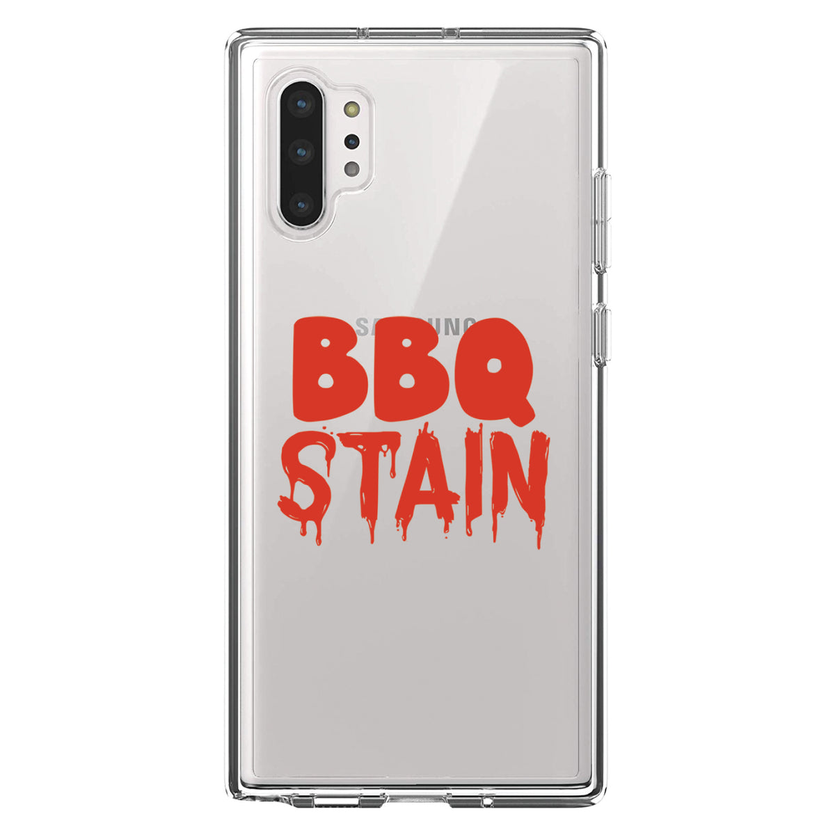 BBQ Stain Barbecue Clear Shockproof iPhone Case, view 10