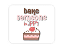 DistinctInk Custom Foam Rubber Mouse Pad - 1/4" Thick - Bake Someone Happy
