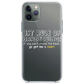 1st Rule of Barbecuing, Get Me a Beer Clear Shockproof iPhone Case