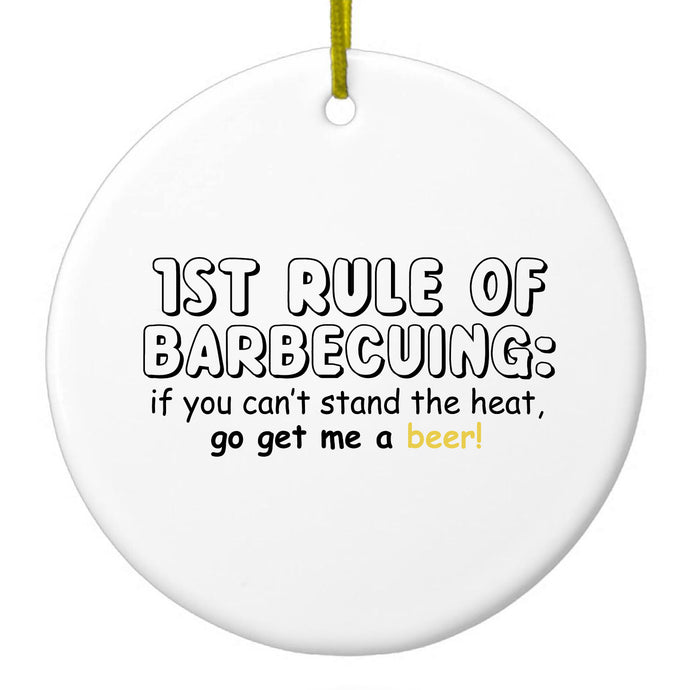 Get Me a Beer Ceramic Ornament