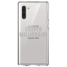 DistinctInk® Clear Shockproof Hybrid Case for Apple iPhone / Samsung Galaxy / Google Pixel - Crypto Millionaire - Coming Soon