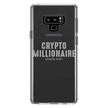 DistinctInk® Clear Shockproof Hybrid Case for Apple iPhone / Samsung Galaxy / Google Pixel - Crypto Millionaire - Coming Soon