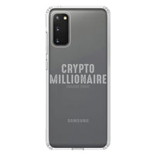 DistinctInk® Clear Shockproof Hybrid Case for Apple iPhone / Samsung Galaxy / Google Pixel - Crypto Millionaire - Coming Soon