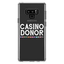 DistinctInk® Clear Shockproof Hybrid Case for Apple iPhone / Samsung Galaxy / Google Pixel - Casino Donor - Blackjack Gambling