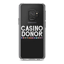 DistinctInk® Clear Shockproof Hybrid Case for Apple iPhone / Samsung Galaxy / Google Pixel - Casino Donor - Blackjack Gambling