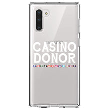 DistinctInk® Clear Shockproof Hybrid Case for Apple iPhone / Samsung Galaxy / Google Pixel - Casino Donor - Blackjack Gambling