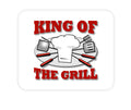 Custom Foam Rubber Mouse Pad - King of the Grill BBQ Barbecue