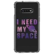 DistinctInk® Clear Shockproof Hybrid Case for Apple iPhone / Samsung Galaxy / Google Pixel - I Need My Space - Astronomy