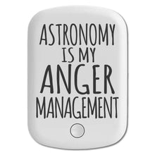 DistinctInk Magnetic Battery Pack, Wireless Portable Charger with USB-C Cable, Compatible with MagSafe iPhone 14 / 13 / 12 Series - Astronomy is My Anger Management