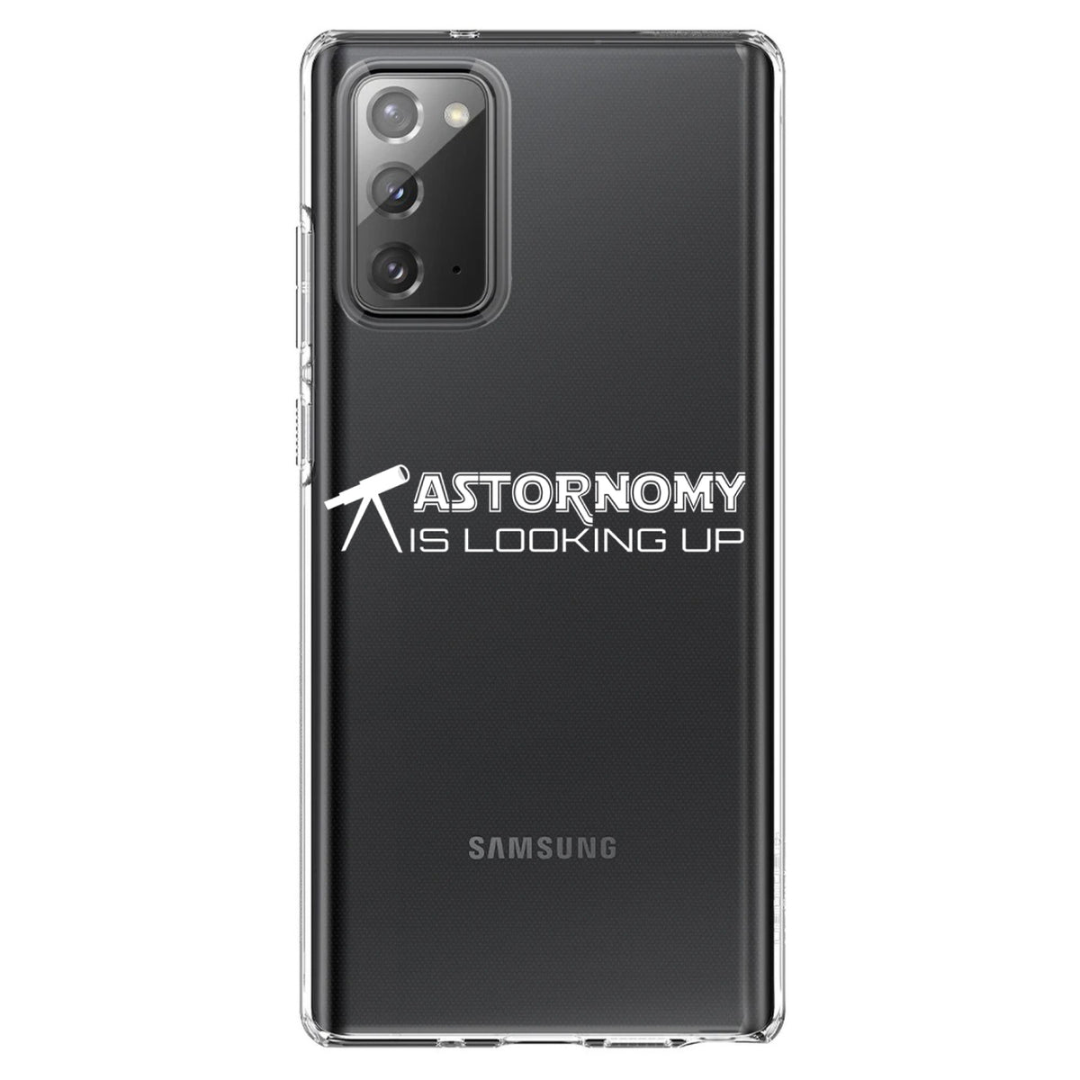Astronomy is Looking Up Clear Shockproof iPhone Case, view 8