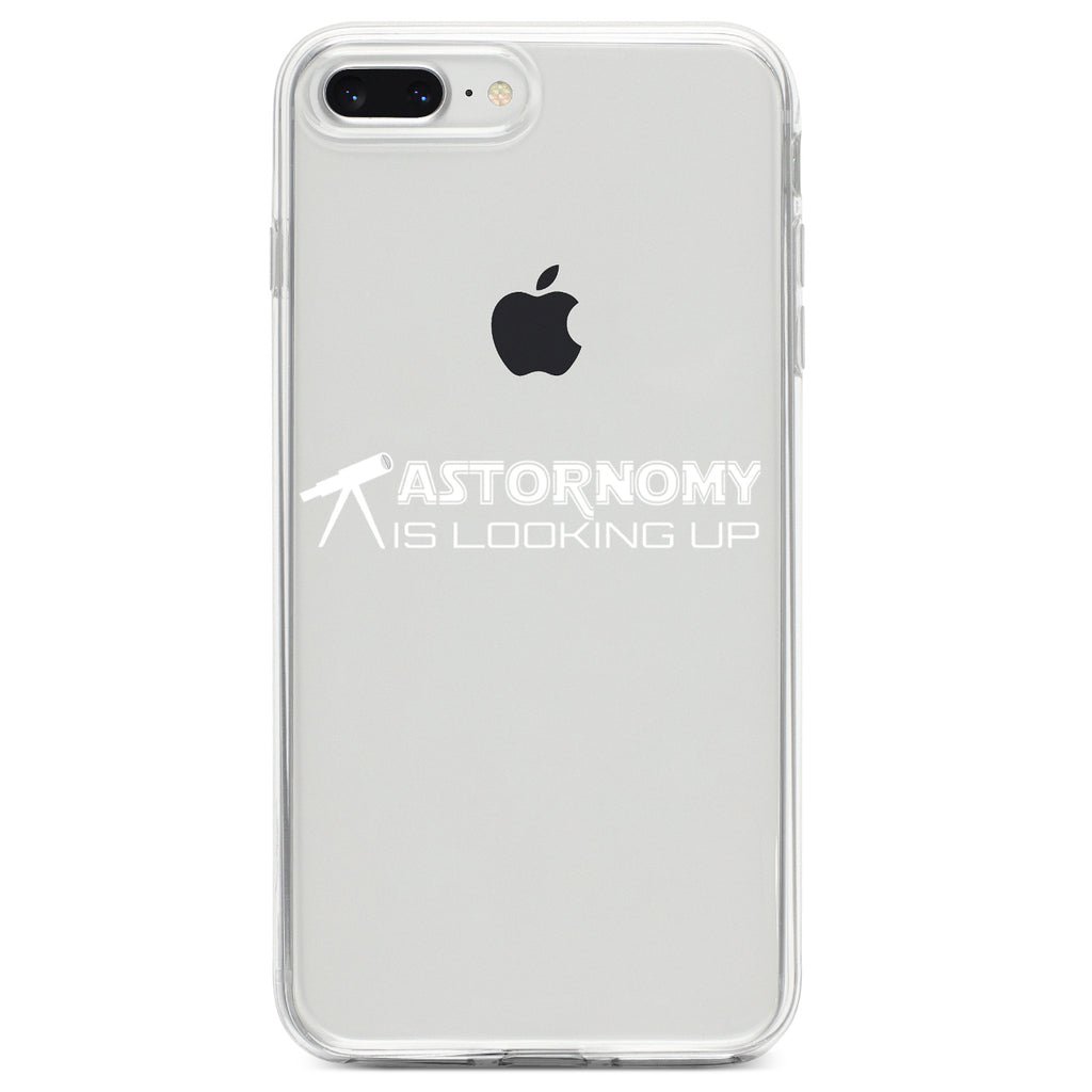 Astronomy is Looking Up Clear Shockproof iPhone Case, view 6