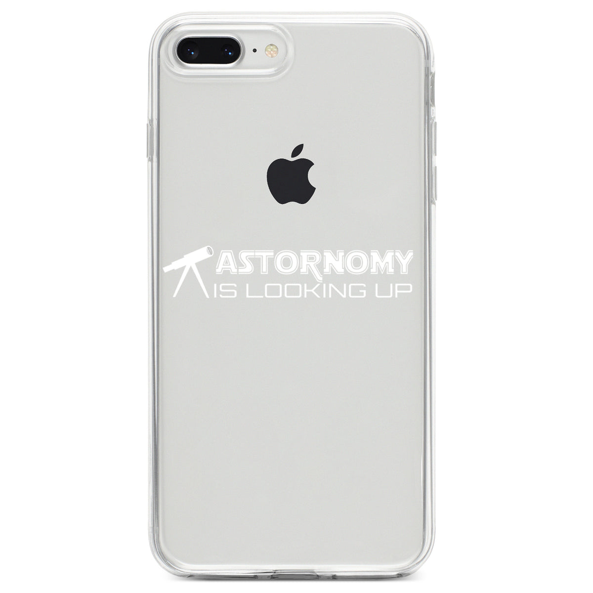 Astronomy is Looking Up Clear Shockproof iPhone Case, view 6
