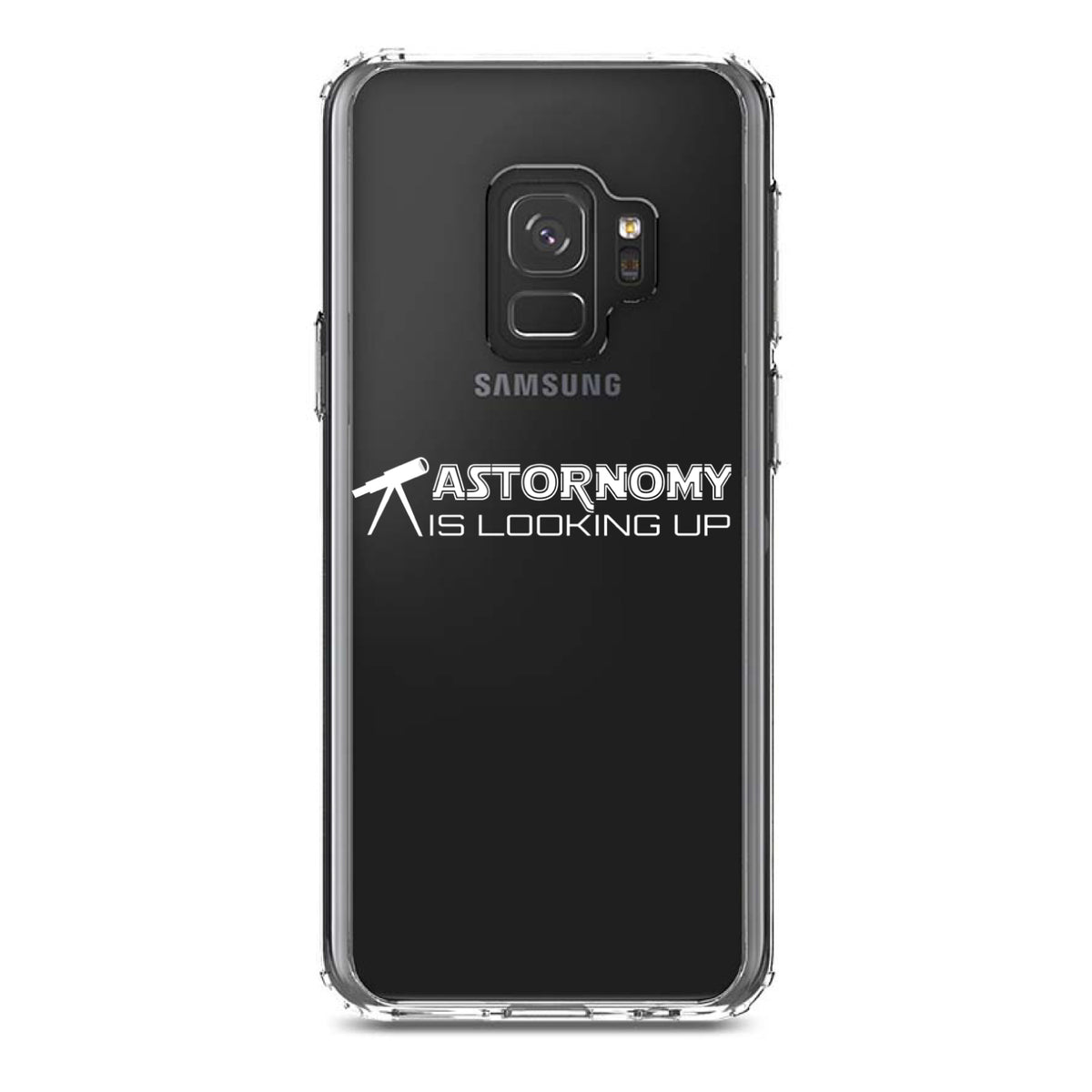 Astronomy is Looking Up Clear Shockproof iPhone Case, view 19