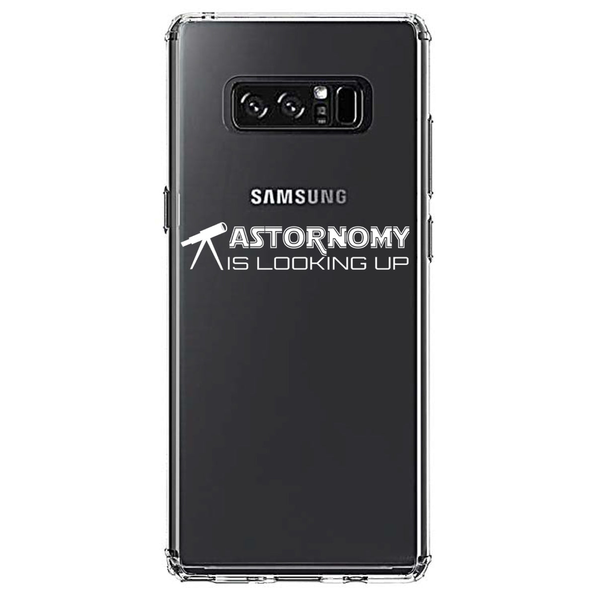 Astronomy is Looking Up Clear Shockproof iPhone Case, view 12