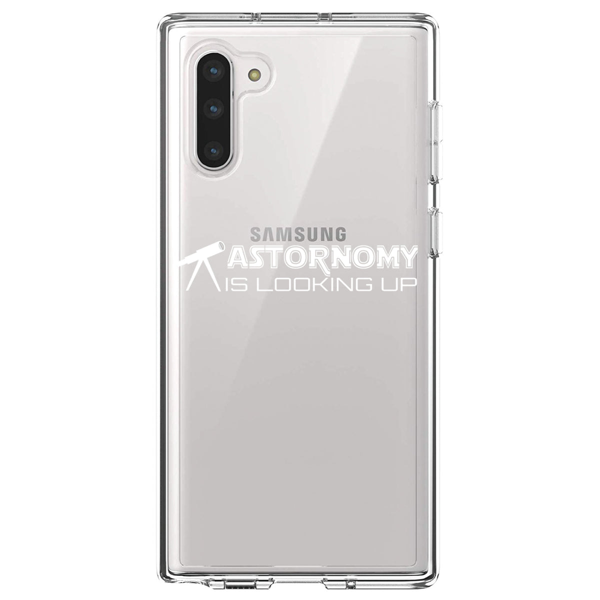 Astronomy is Looking Up Clear Shockproof iPhone Case, view 9