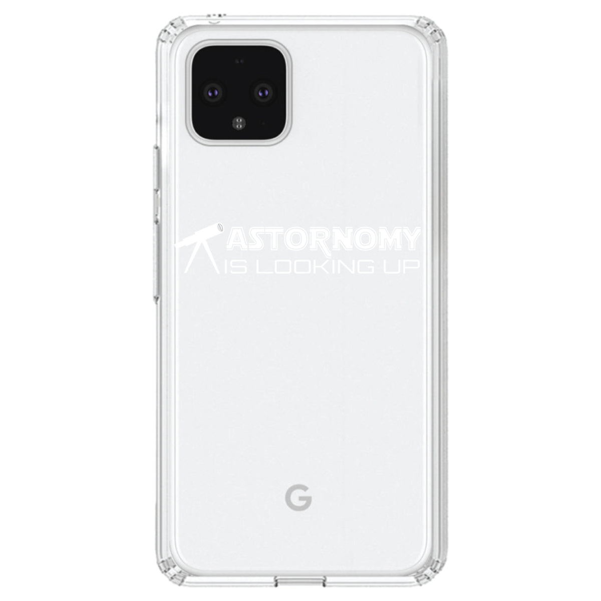 Astronomy is Looking Up Clear Shockproof iPhone Case, view 24