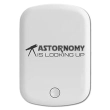 DistinctInk Magnetic Battery Pack, Wireless Portable Charger with USB-C Cable, Compatible with MagSafe iPhone 14 / 13 / 12 Series - Astronomy is Looking Up