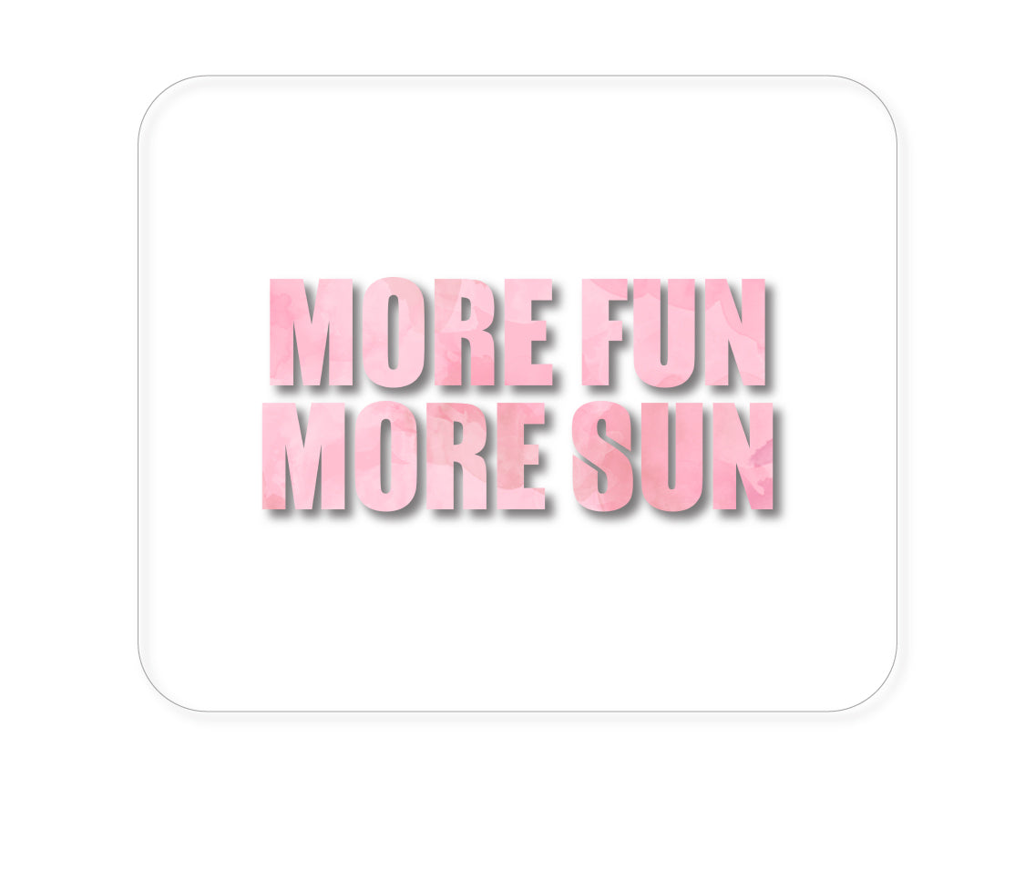 DistinctInk Custom Foam Rubber Mouse Pad - 1/4