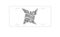 Custom Aluminum Decorative Vanity Front License Plate - Black Holes Suck - Astronomy