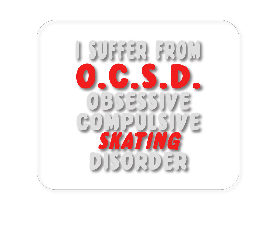 DistinctInk Custom Foam Rubber Mouse Pad - 1/4