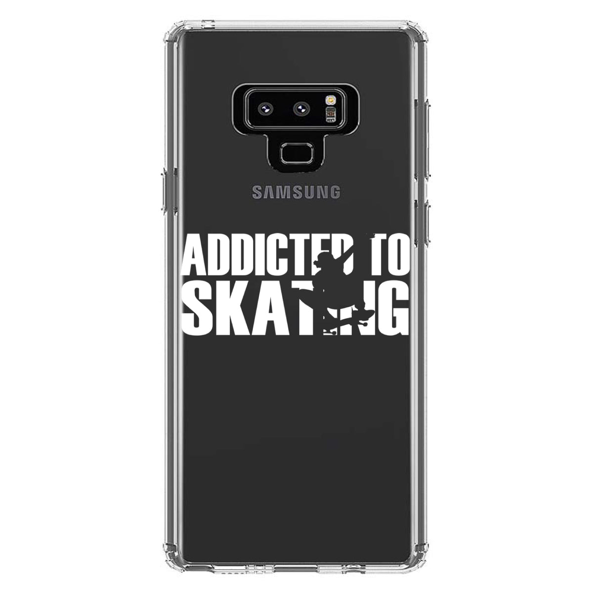Addicted to Skating Clear Shockproof iPhone Case, view 11