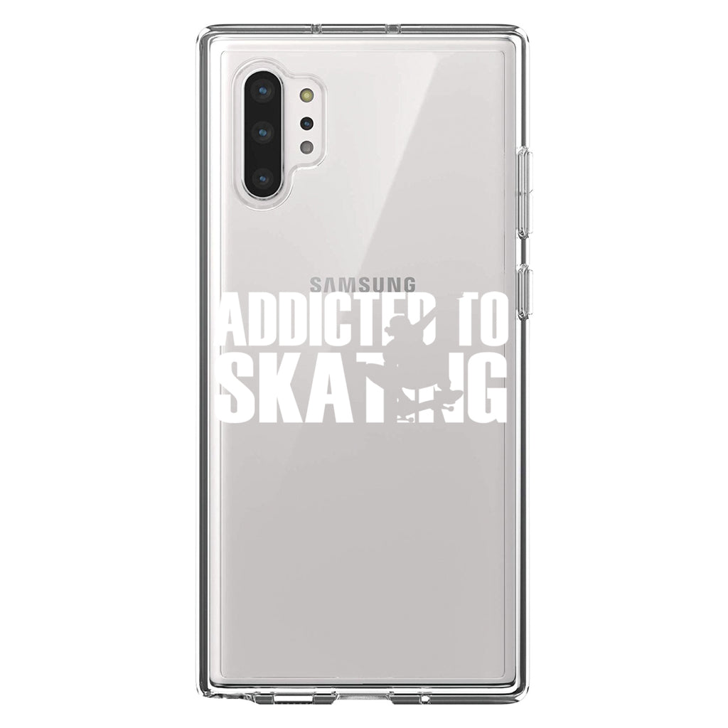 Addicted to Skating Clear Shockproof iPhone Case, view 10