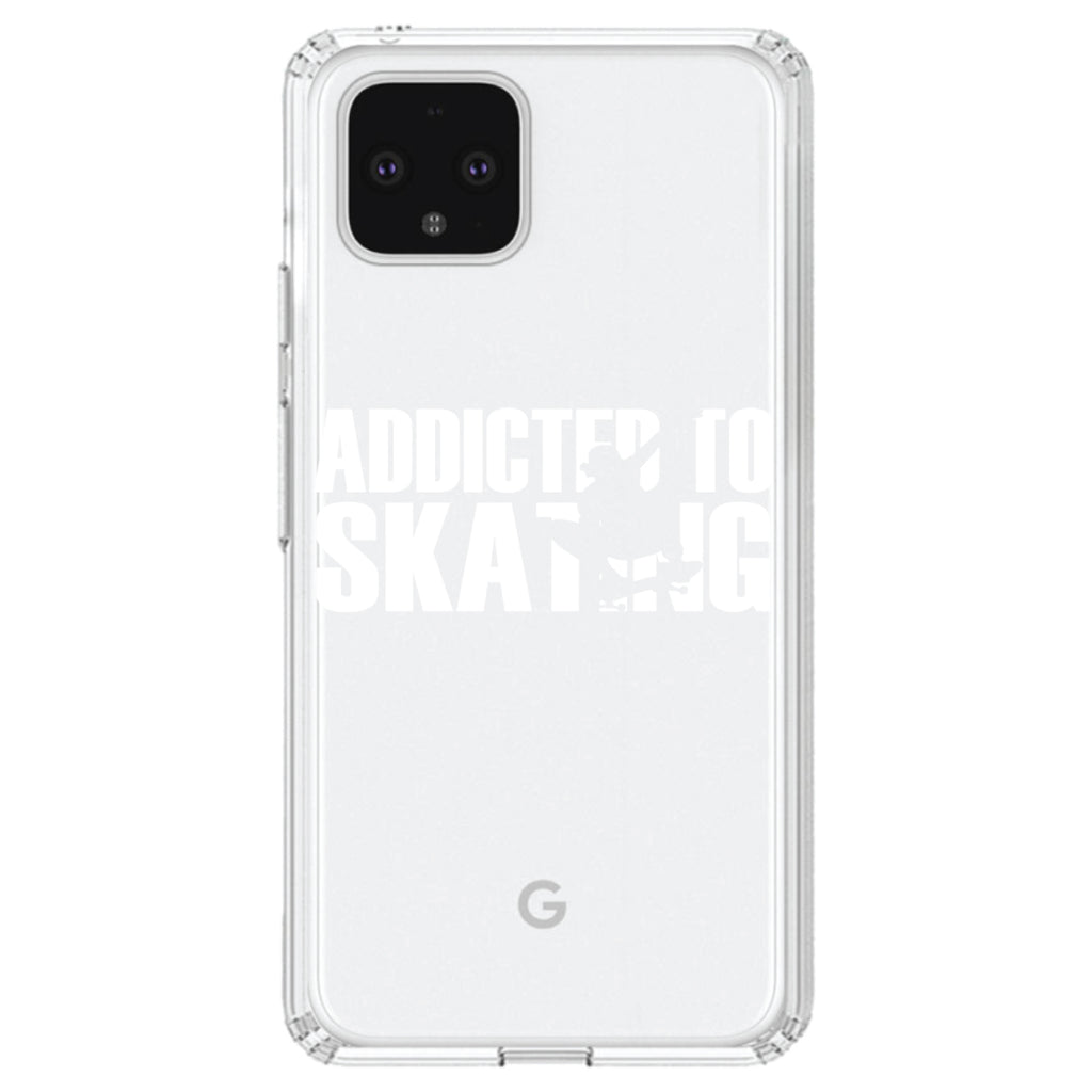 Addicted to Skating Clear Shockproof iPhone Case, view 23
