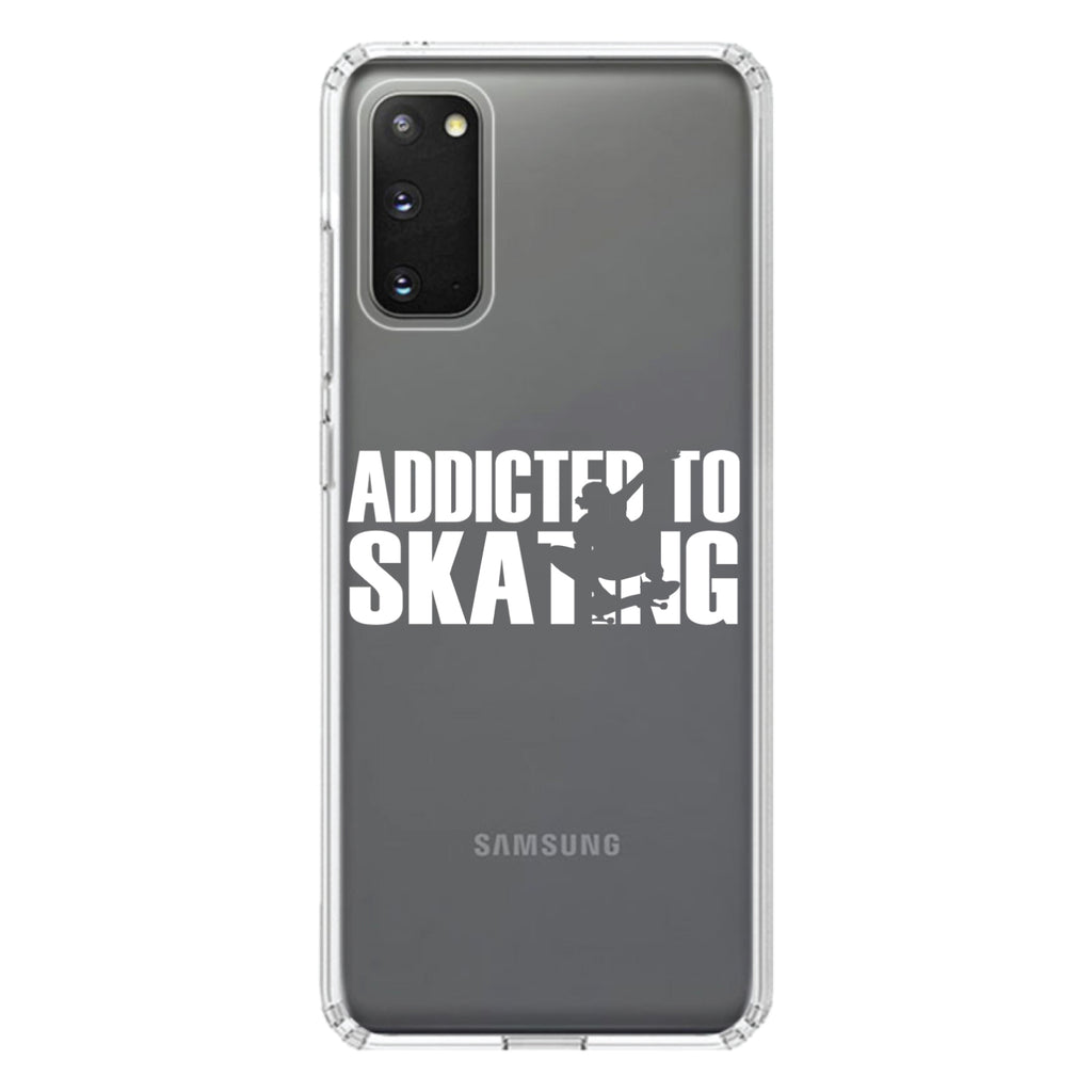 Addicted to Skating Clear Shockproof iPhone Case, view 15