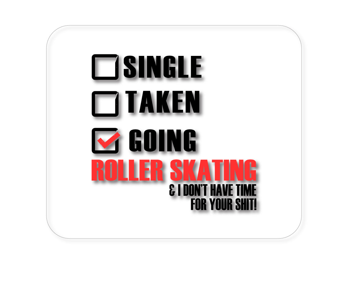 DistinctInk Custom Foam Rubber Mouse Pad - 1/4